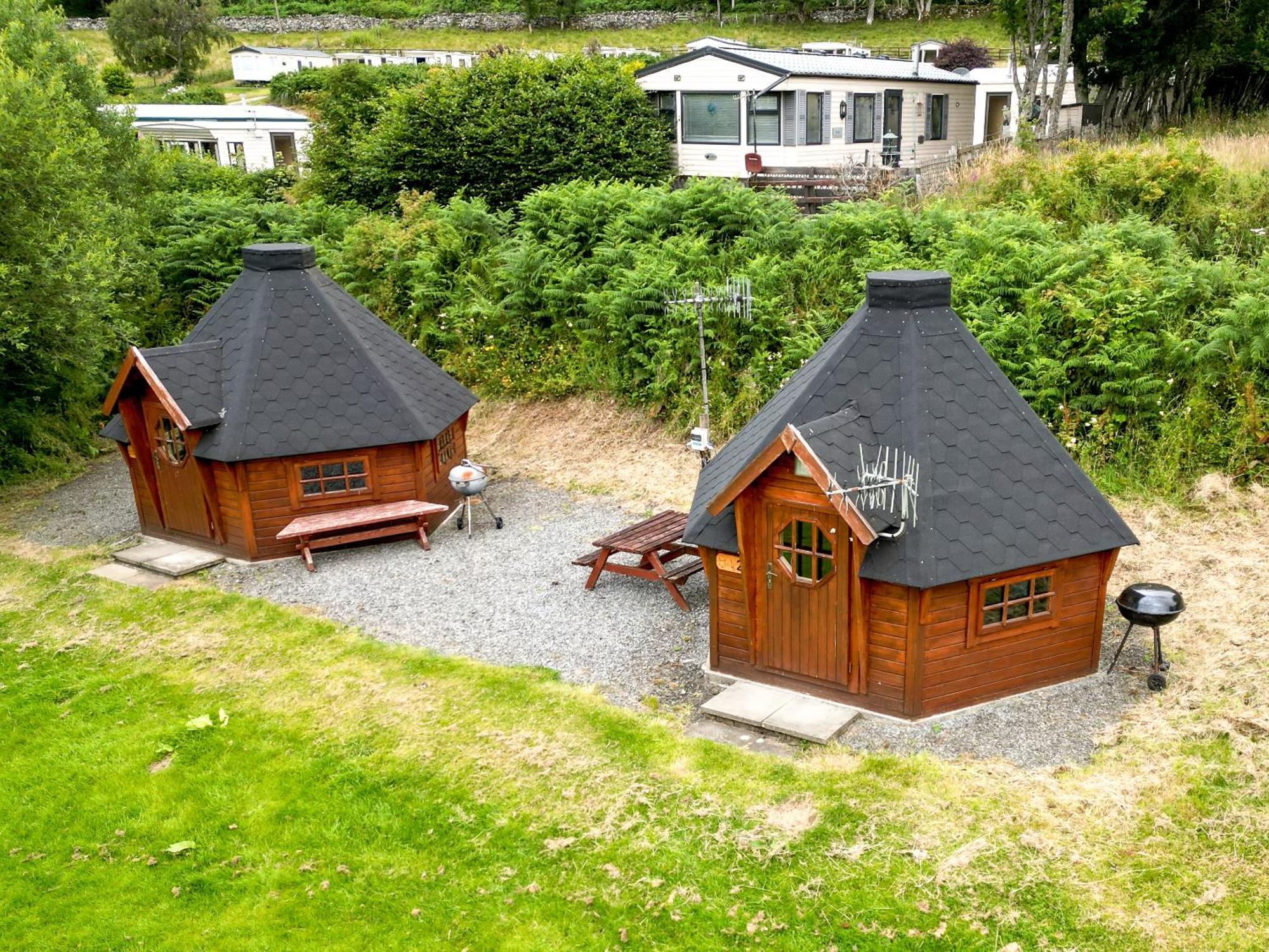 Cruachan Caravan And Camping Farm Кіллін Екстер'єр фото